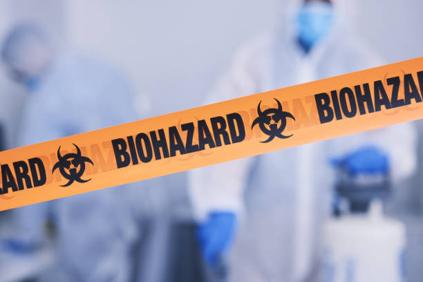 Professional Blood Cleanup technician working in Ocean Shores, WA